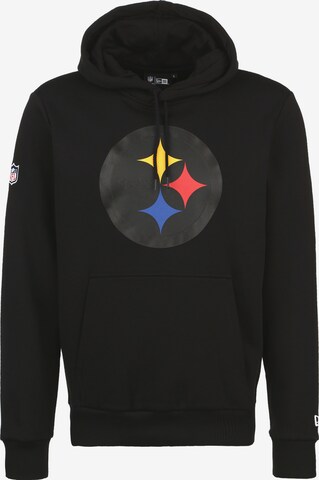 NEW ERA Sweatshirt in Black: front