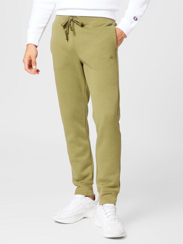 Champion Authentic Athletic Apparel Zúžený Kalhoty – zelená: přední strana
