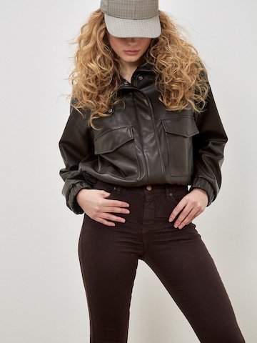 Apricot Skinny Jeans 'Sienna' in Brown