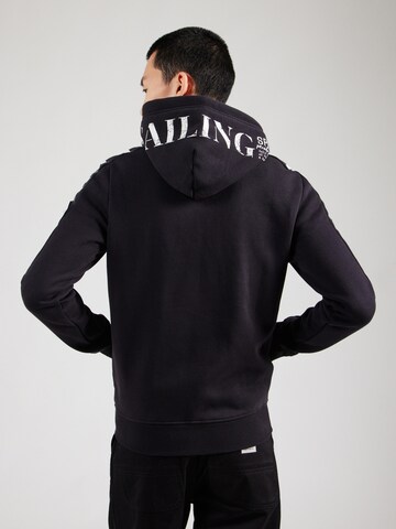 CAMP DAVID Zip-Up Hoodie in Blue