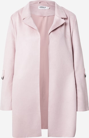 Manteau mi-saison 'ONLJOLINE' ONLY en violet : devant