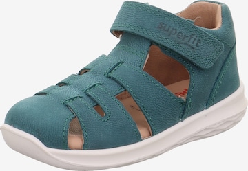 SUPERFIT Sandals 'BUMBLEBEE' in Green: front