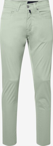 PIERRE CARDIN Chino 'Lyon' in Groen: voorkant