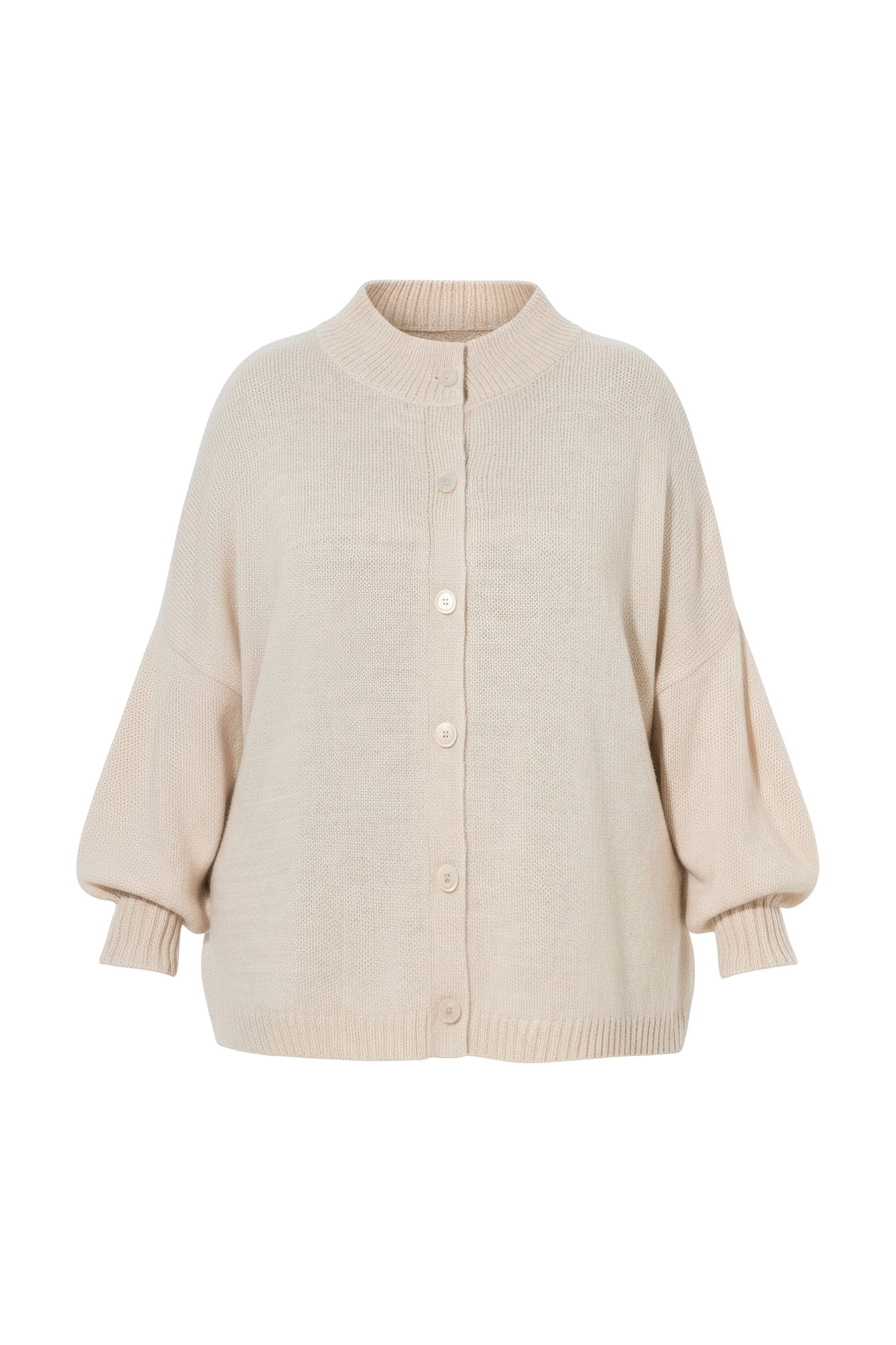 MIAMODA Strickjacke in Beige: Vorderseite