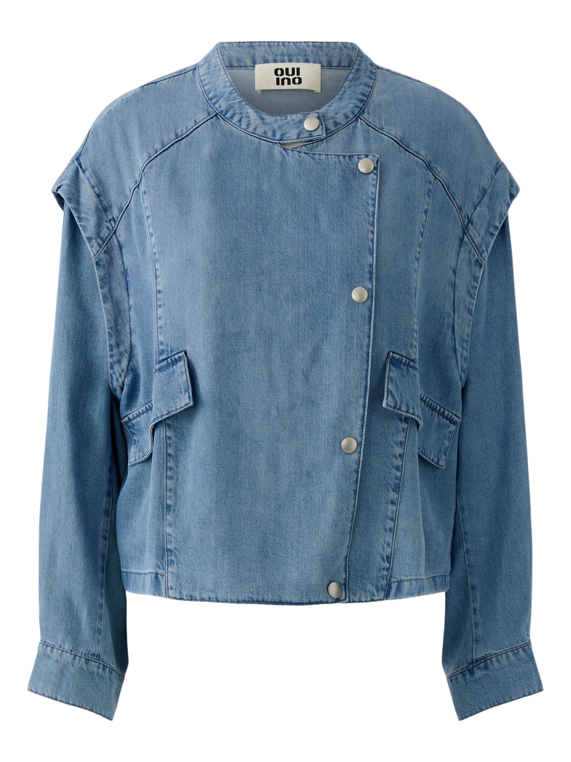 OUI Übergangsjacke in Blau: Vorderseite