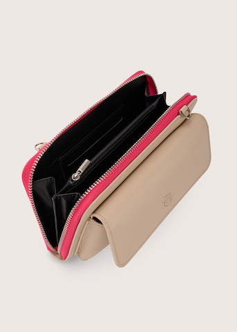 Camomilla Wallet 'Piping' in Beige