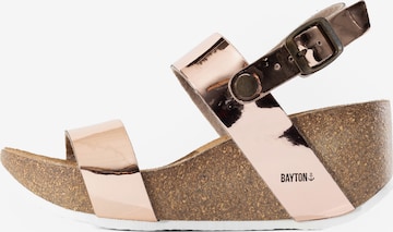 Sandalo con cinturino 'Selene' di Bayton in rosa: frontale