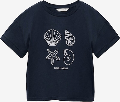 MANGO KIDS Paita 'SEASHELL' värissä laivastonsininen / valkoinen, Tuotenäkymä