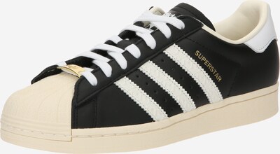 ADIDAS ORIGINALS Sneaker 'Superstar' in creme / schwarz / weiß, Produktansicht