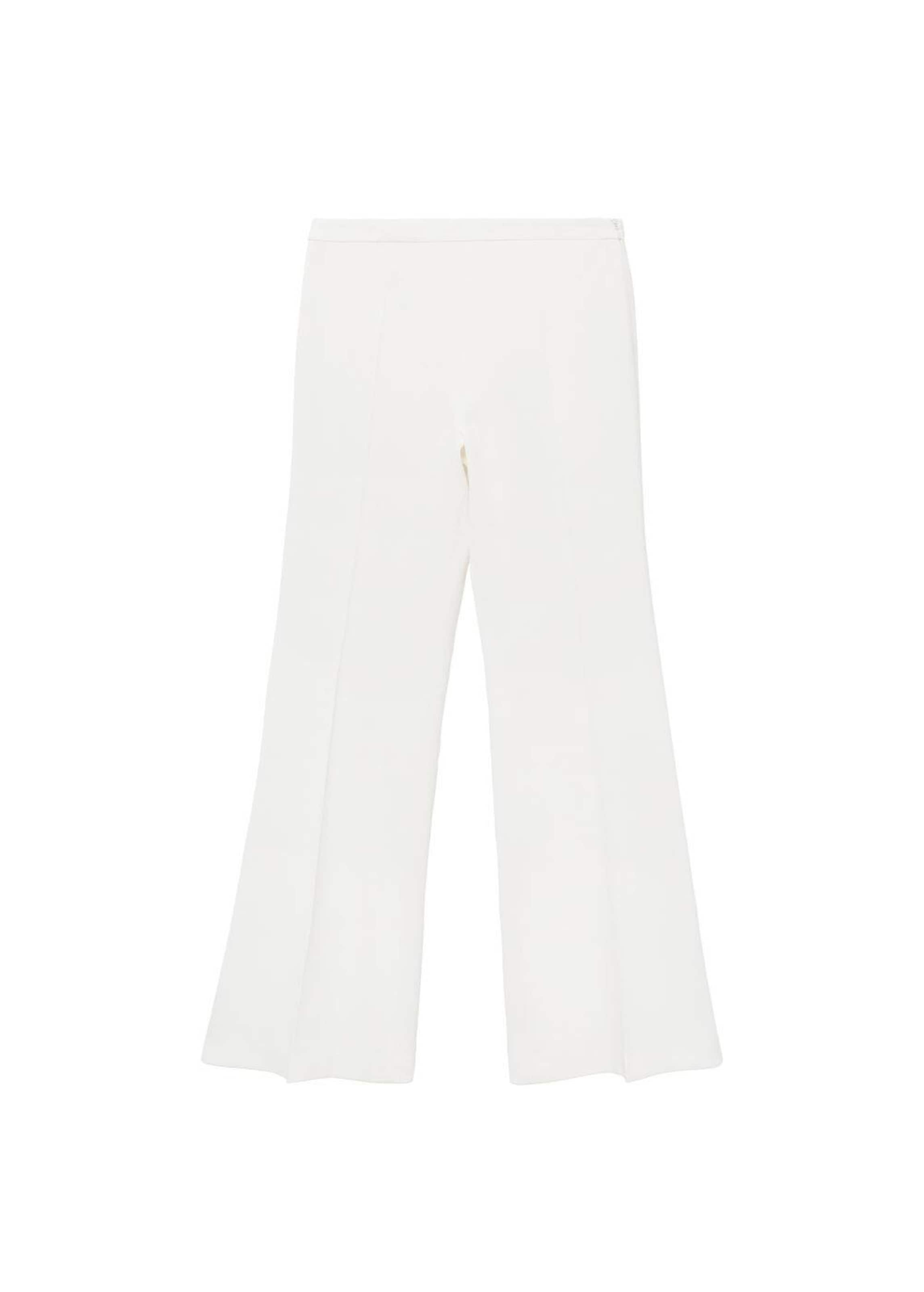 MANGO Pleated Pants 'Harry' in White: front