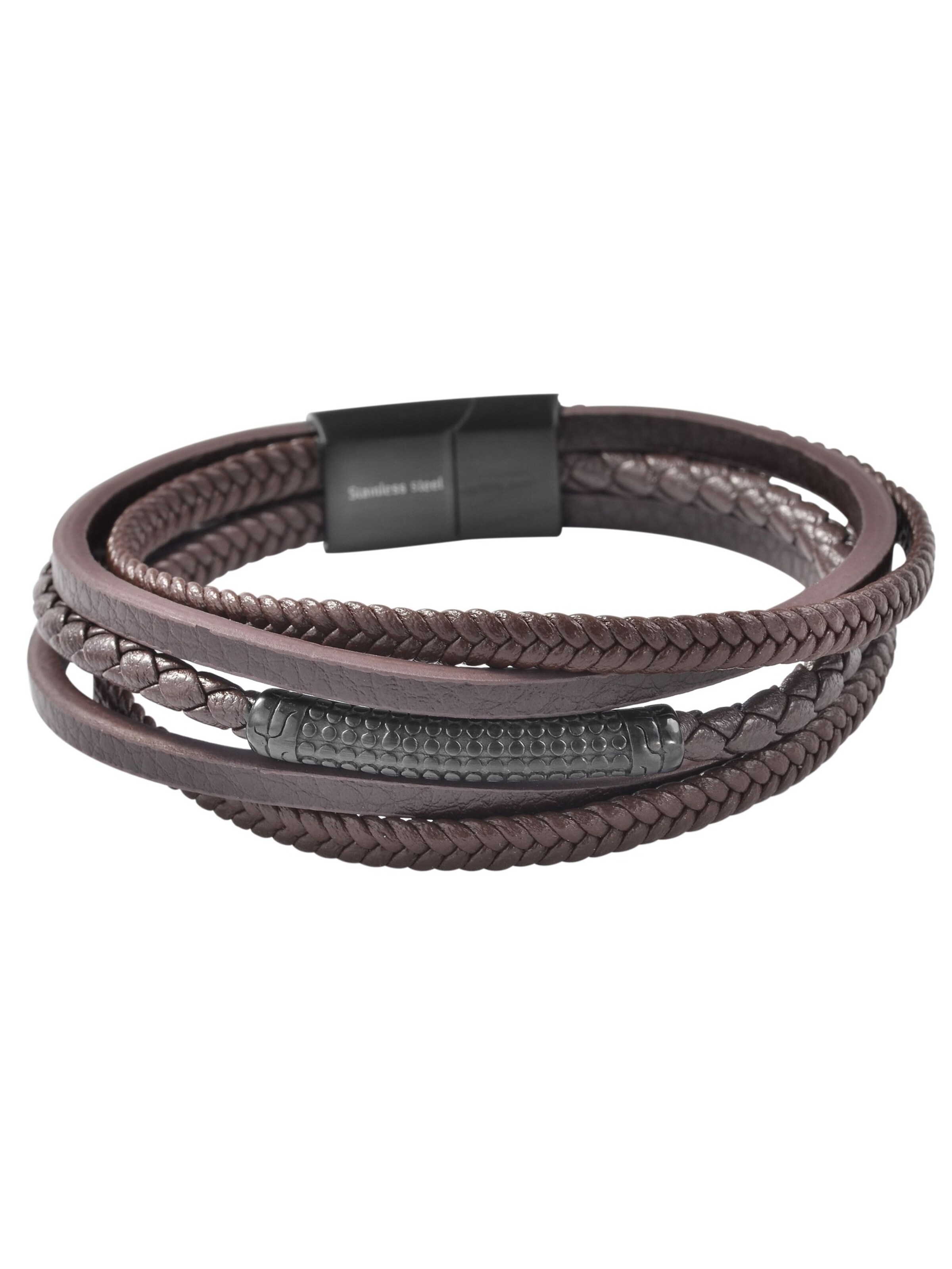 Akzent Bracelet 'Izzy, Ionenplattierung' in Brown