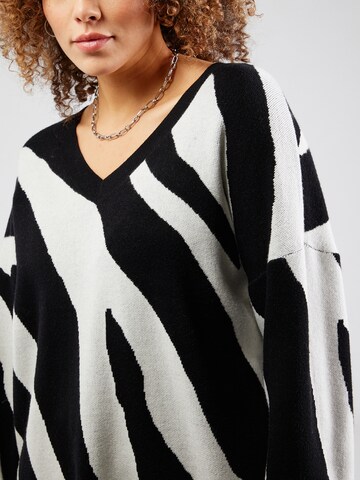 Vero Moda Curve - Jersey 'VMCNANCY' en negro