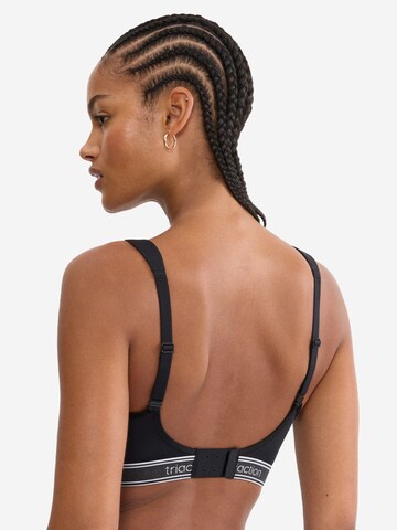 Triumph Triaction Bralette Bra 'Cardio Breeze' in Black