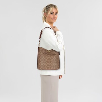 Borsa a spalla 'Willow' di COACH in marrone