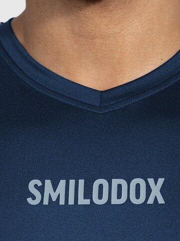T-Shirt fonctionnel 'Maison' Smilodox en bleu
