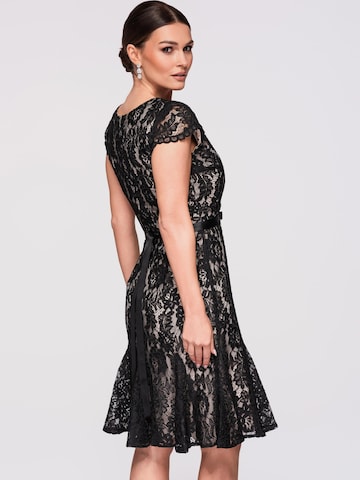 Ombre Kleid‌‌‌‌ in Schwarz