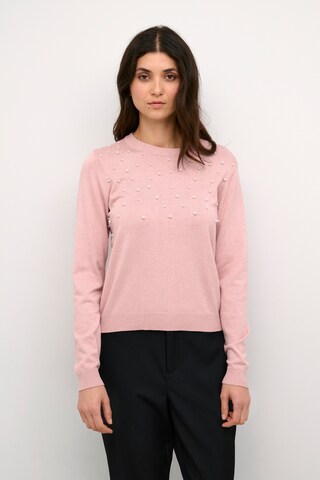 CULTURE Sweater in Pink: front