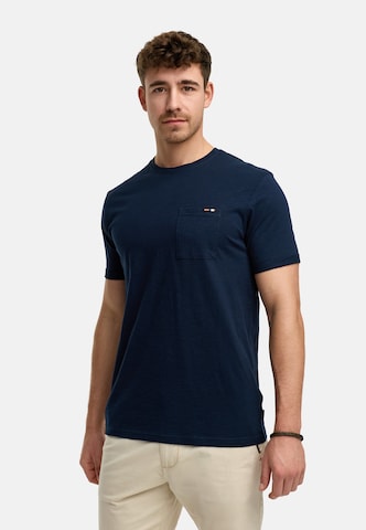 INDICODE JEANS Shirt 'Andorra' in Blue