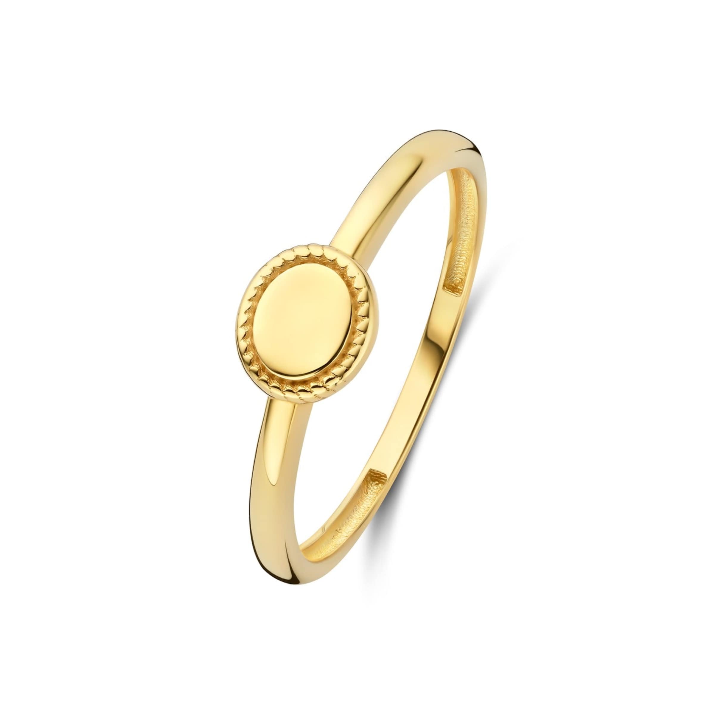 Isabel Bernard Ring in 48 in de kleur Goud, Productweergave