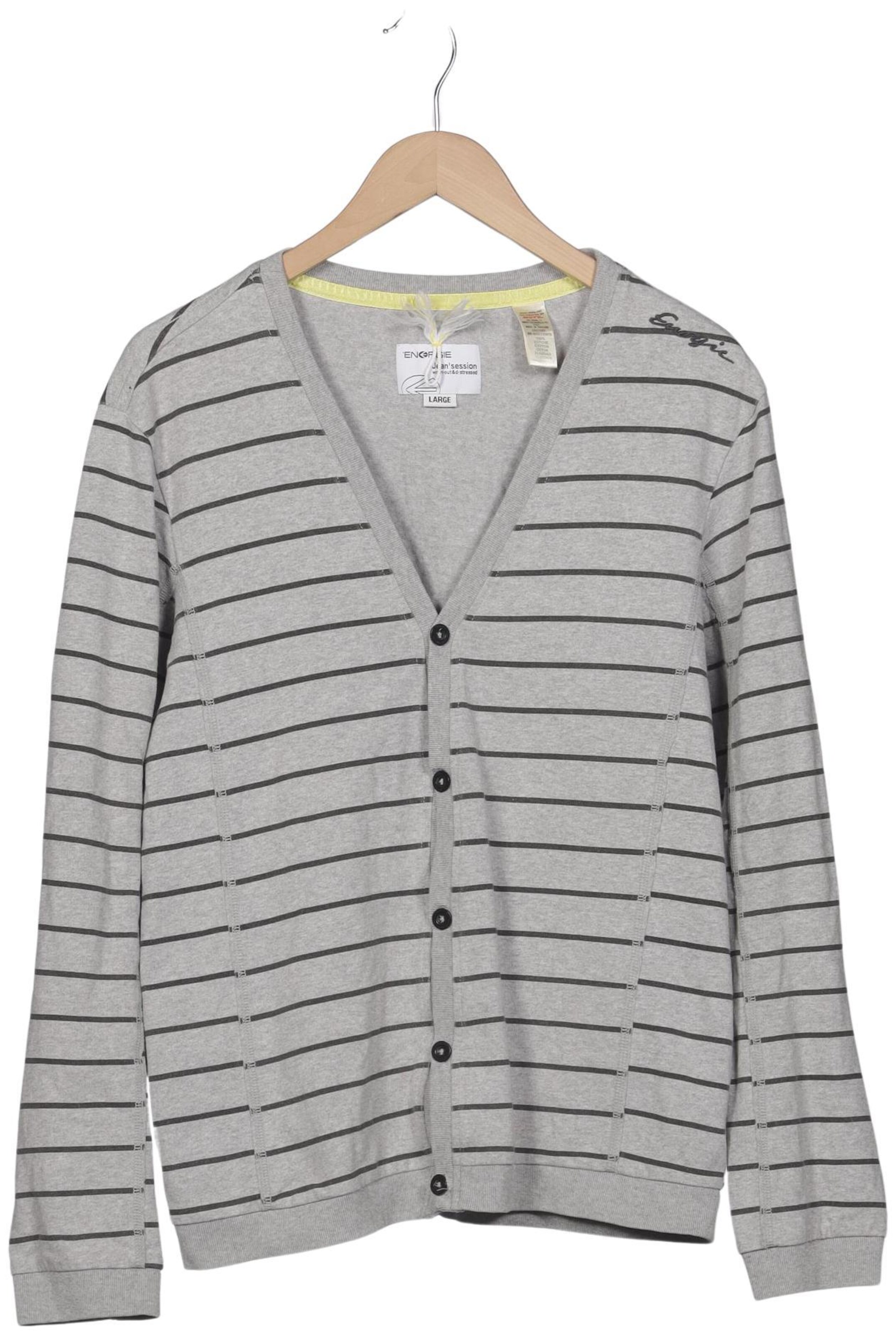 Energie Sweater & Cardigan in L in Grey: front
