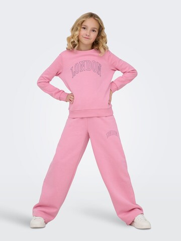 ONLY GIRLS Joggingdragt 'KOGLinna' i pink