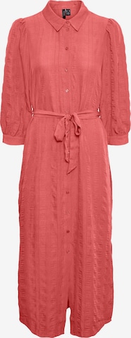 VERO MODAKošulja haljina 'CAMMI' - narančasta boja: prednji dio