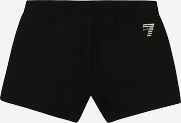 EA7 Emporio Armani Regular Shorts in Schwarz