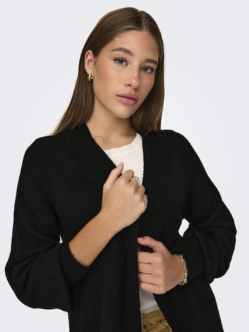 JDY Knit Cardigan 'RUE' in Black