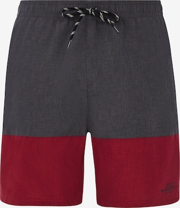 PROTEST Swimming shorts 'PRTFreddie' in Red: front