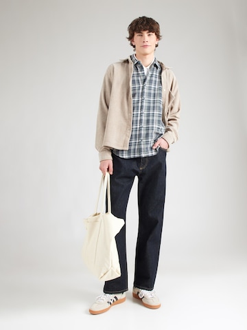 QS Regular fit Πουκάμισο σε μπλε