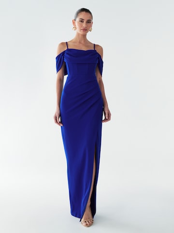 BWLDR Evening dress 'Amaliah' in Blue: front