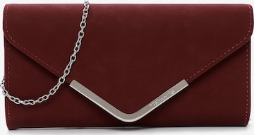 TAMARIS Clutch ' Amalia ' in Rood: voorkant