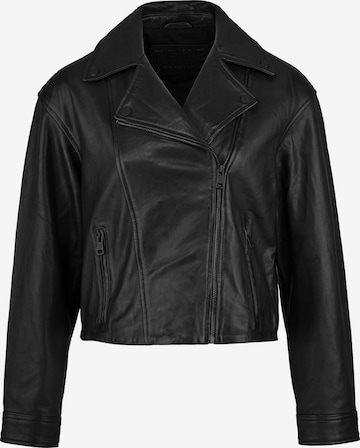 trueprodigy - Chaqueta de entretiempo 'Alba' en negro: frente