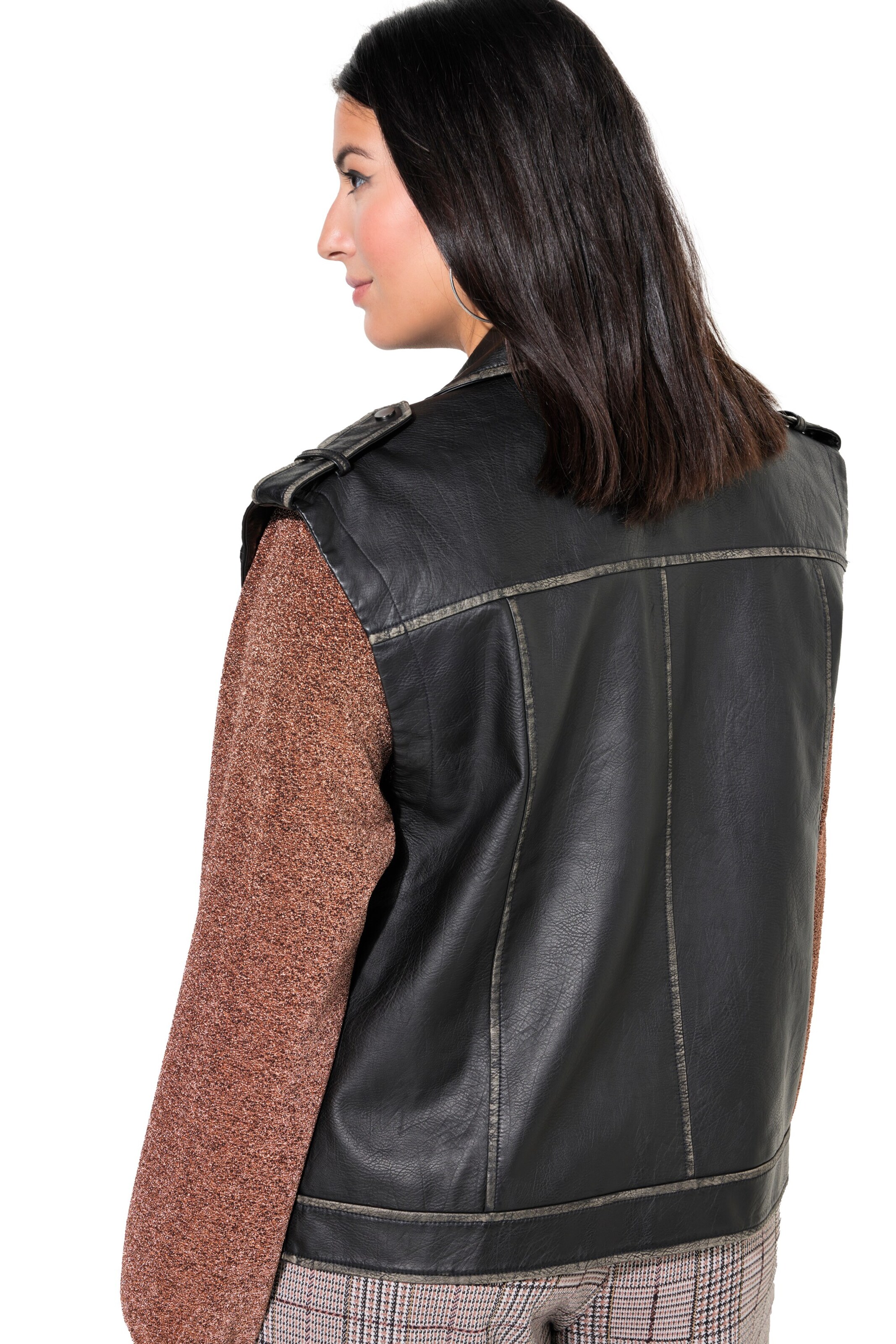 Studio Untold Weste in Schwarz