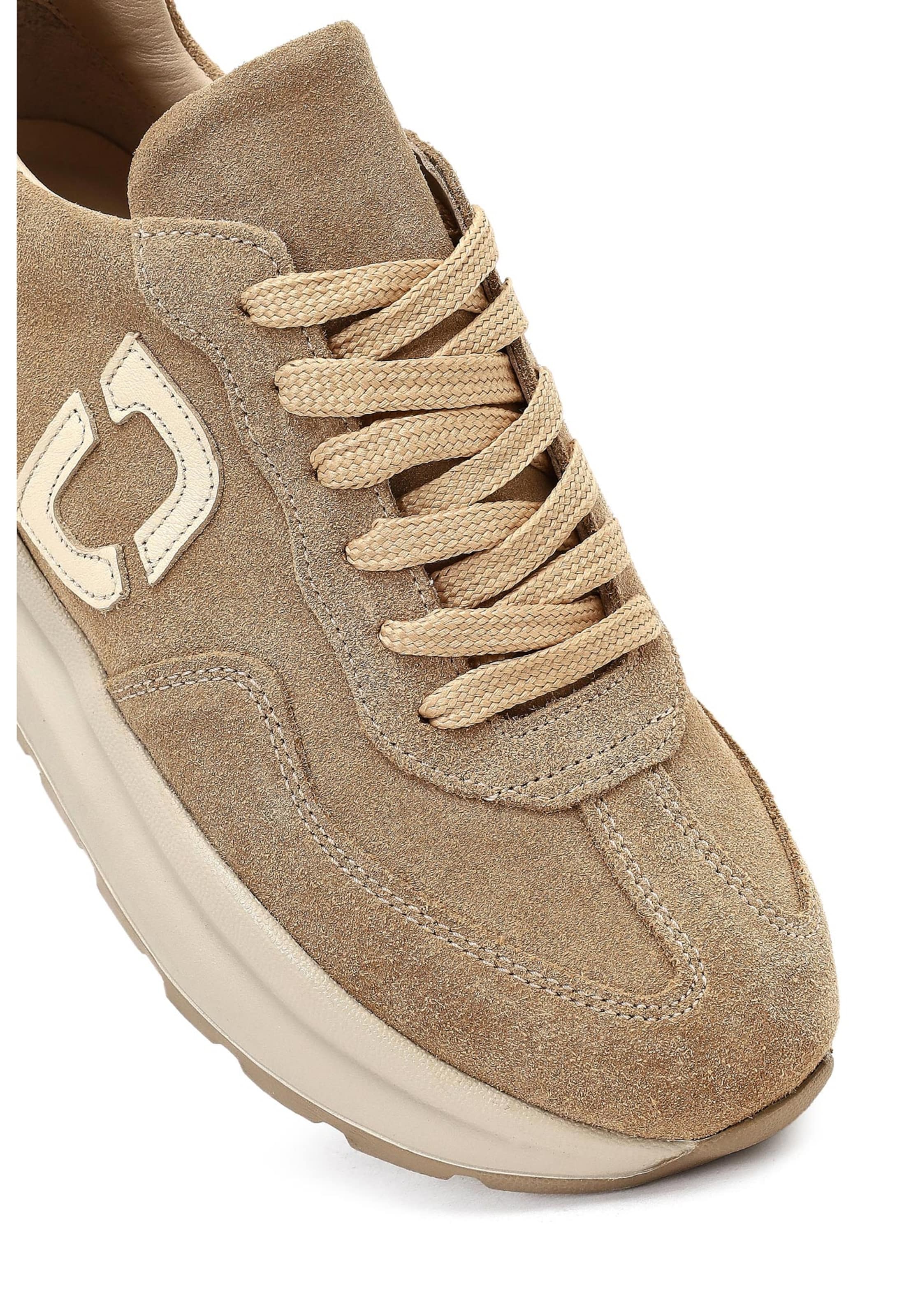 Derimod Platform trainers in Beige