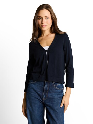 TOM TAILOR Вязаная кофта в Синий: спереди