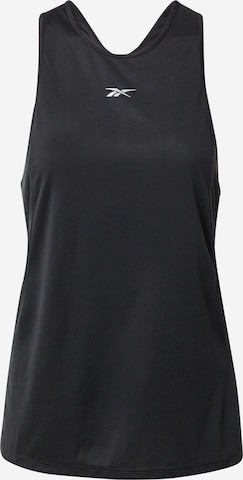 Reebok Sporttop in Schwarz: predná strana