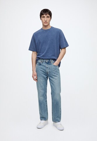 Abercrombie & Fitch Свободный крой Джинсы в Синий: спереди