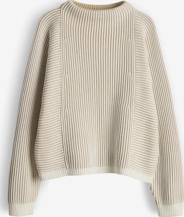 Pulover 'Pozoli' de la OPUS pe bej: față