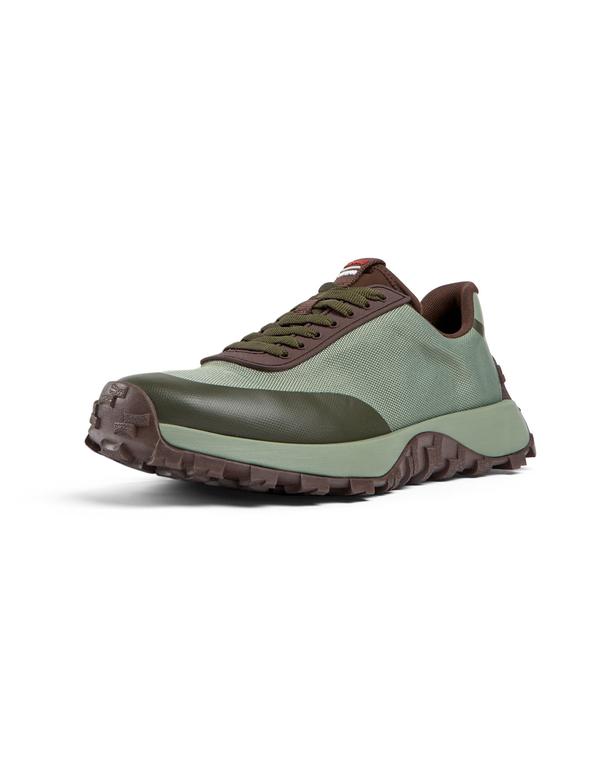 Sneaker bassa 'Drift Trail' di CAMPER in verde: frontale