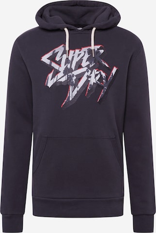 Superdry Sweatshirt in Grijs: voorkant