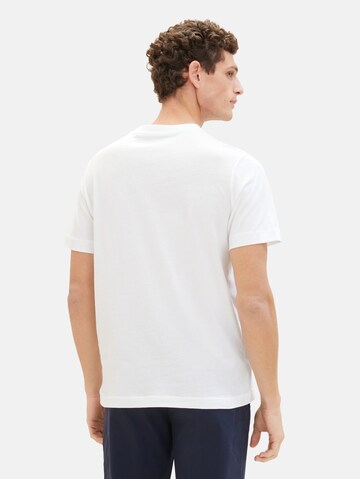 T-Shirt TOM TAILOR en blanc