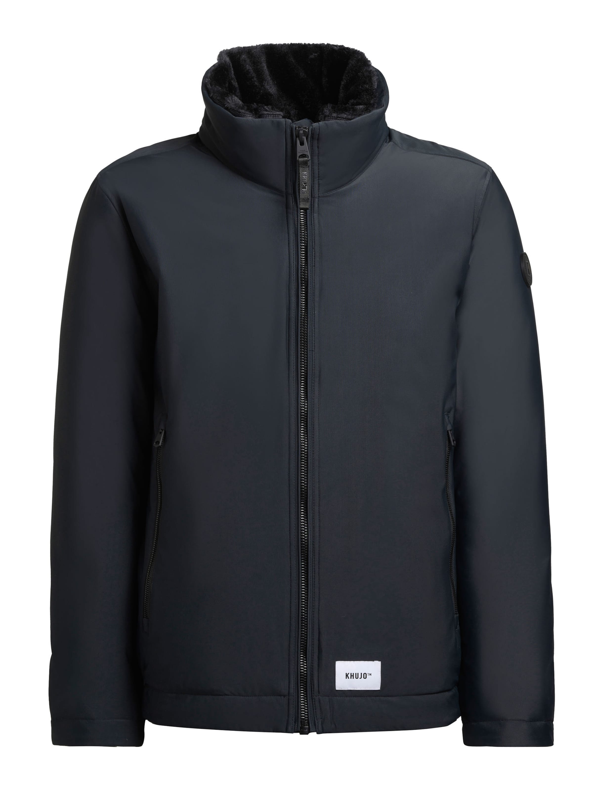 khujo Зимняя куртка 'Huey' в Серый: спереди