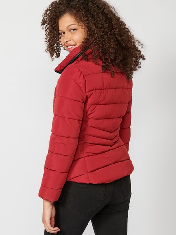 Veste d’hiver KOROSHI en rouge