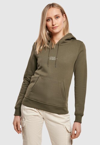 Mister Tee Mikina ' Too Frozen ' – zelená: přední strana