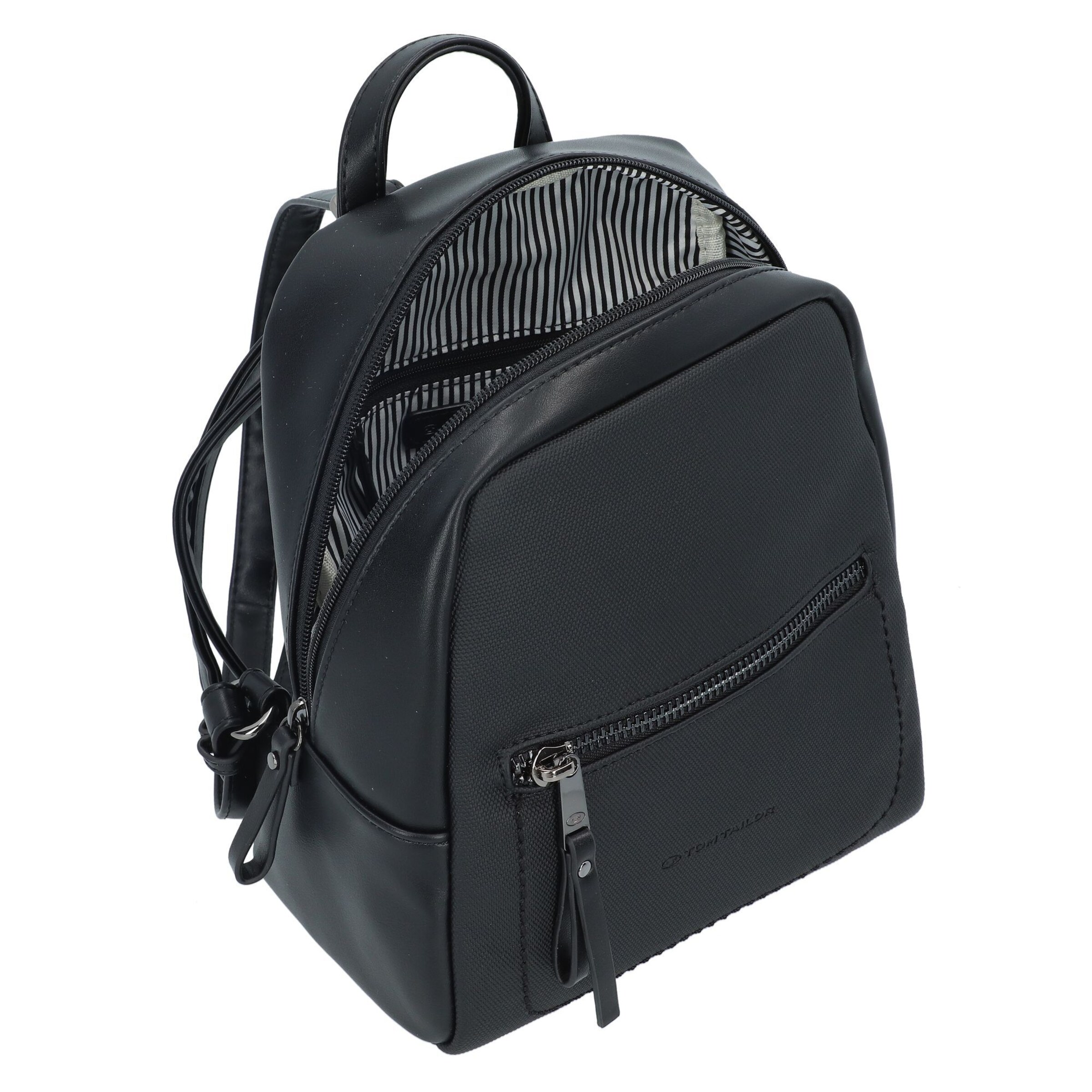 TOM TAILOR Rucksack 'Tamara' in Schwarz