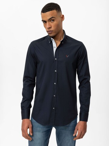 By Diess Collection Regular fit Skjorta i blå: framsida
