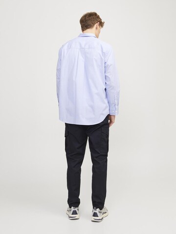 JACK & JONES Regular Cargobroek in Blauw