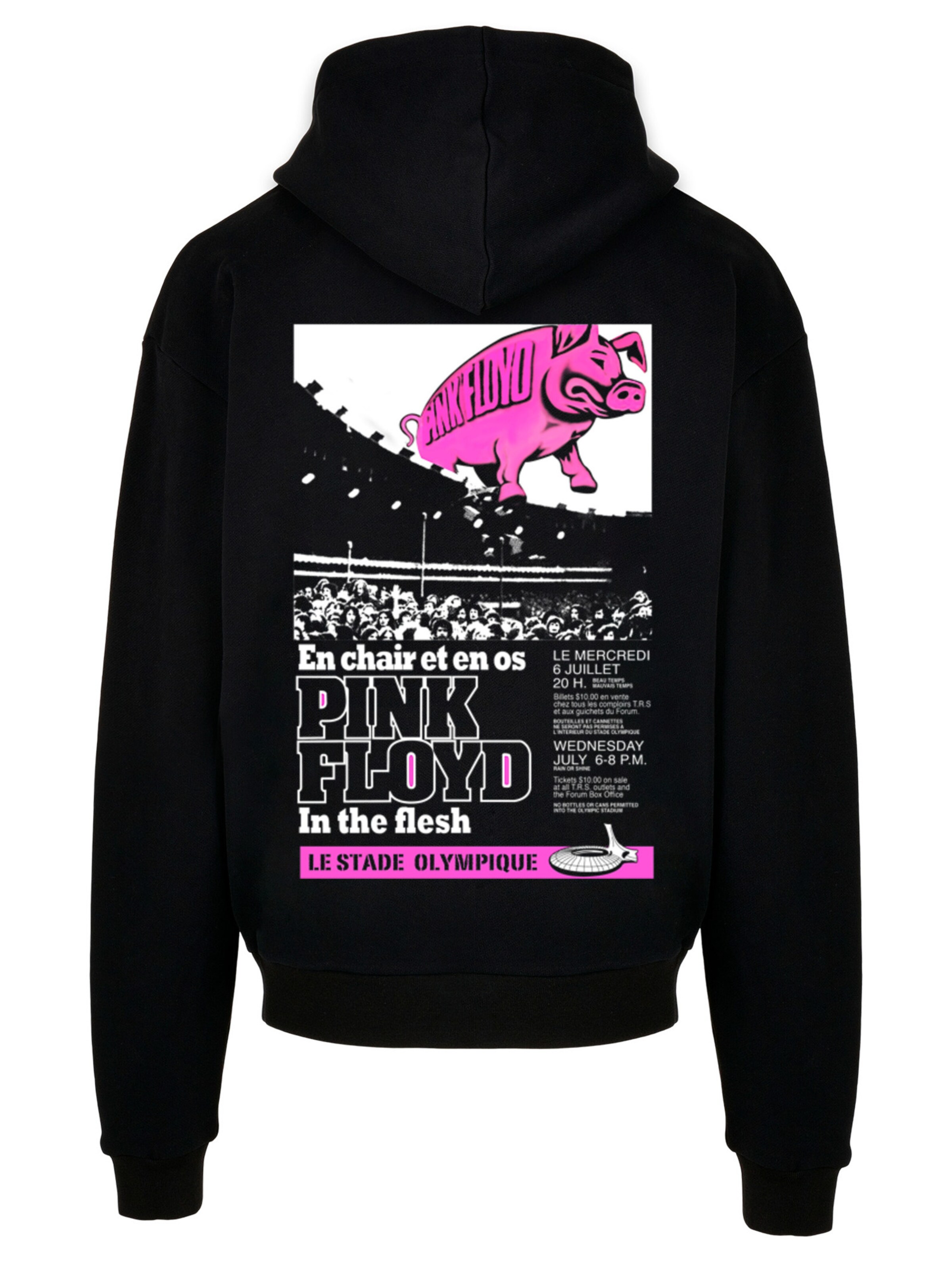 Sweat-shirt F4NT4STIC en noir : devant