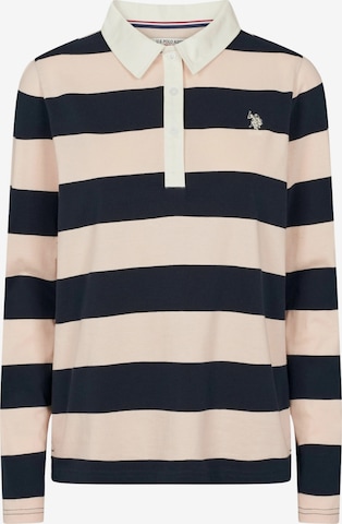 U.S. POLO ASSN. Paita 'Nancy' värissä vaaleanpunainen: etupuoli